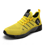 🔥HOT SALE 50% OFF🛒- Men's Lightweight Orthopedic Flyknit Sneakers – Breathable Walking, Running & Outdoor Fitness Shoes