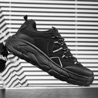 ⛰️LAST DAY 50% OFF🛒Men’s Waterproof Leather Hiking Boots – Arch Support, 2" Thick & Wide Sole for Extra Height and Stability, Protective Toe, Non-Slip Grip, Breathable Comfort for Outdoor Adventures