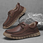 💥Last day of sale💥Men's Casual Comfortable Wear-Resistant Non-Slip Genuine Leather Hand-Sewn Futian Shoes