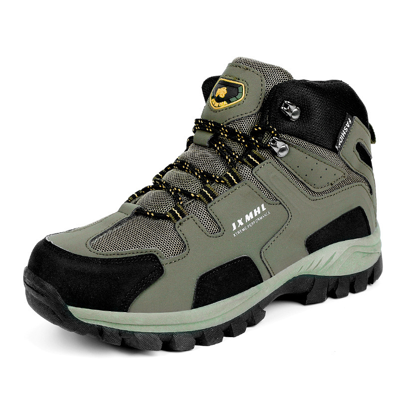 ⏰LAST DAY-70%OFF🛒Men's Professional Hiking Boots – Waterproof Mountain Boots with Reinforced Ankle Support, Shock-Absorbing Sole, Built for Climbing & Harsh Terrain