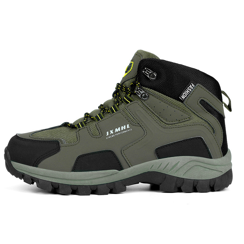 ⏰LAST DAY-70%OFF🛒Men's Professional Hiking Boots – Waterproof Mountain Boots with Reinforced Ankle Support, Shock-Absorbing Sole, Built for Climbing & Harsh Terrain