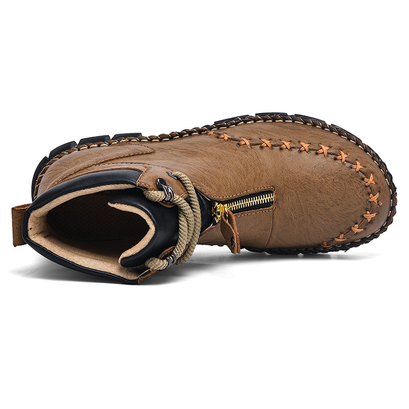 ⏰Clearance Sale-70%OFF🔥 Men's Orthopedic Safety Work Shoes – Protective Toe | Ankle Support | Waterproof & Lightweight | Shock-Absorbing | Non-Slip | Durable for 3 Years