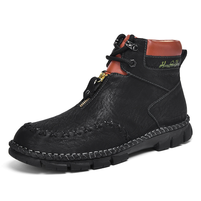 ⏰Clearance Sale-70%OFF🔥 Men's Orthopedic Safety Work Shoes – Protective Toe | Ankle Support | Waterproof & Lightweight | Shock-Absorbing | Non-Slip | Durable for 3 Years