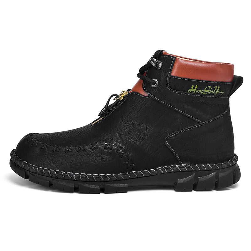 ⏰Clearance Sale-70%OFF🔥 Men's Orthopedic Safety Work Shoes – Protective Toe | Ankle Support | Waterproof & Lightweight | Shock-Absorbing | Non-Slip | Durable for 3 Years