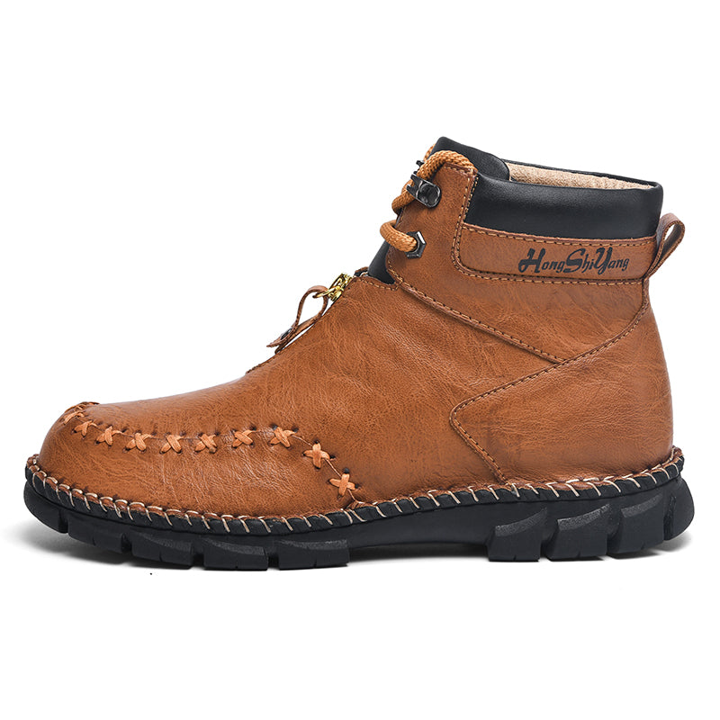 ⏰Clearance Sale-70%OFF🔥 Men's Orthopedic Safety Work Shoes – Protective Toe | Ankle Support | Waterproof & Lightweight | Shock-Absorbing | Non-Slip | Durable for 3 Years