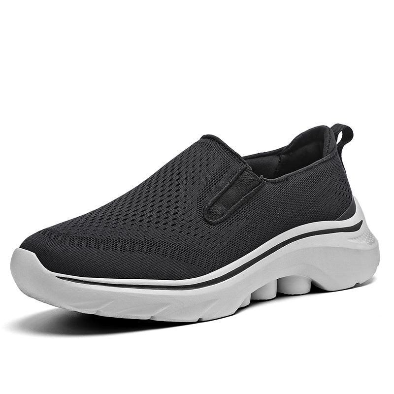 🔥 Hot Sale – 50% OFF 🛒 Men’s Slip-On Walking Sneakers – Breathable Knit Mesh, Orthopedic Arch Support, Ultra-Lightweight Comfort for All-Day Wear
