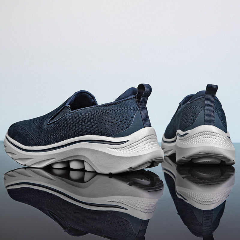 🔥 Hot Sale – 50% OFF 🛒 Men’s Slip-On Walking Sneakers – Breathable Knit Mesh, Orthopedic Arch Support, Ultra-Lightweight Comfort for All-Day Wear