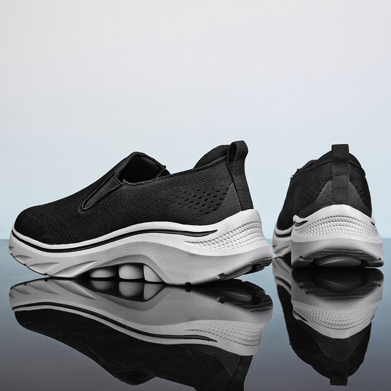 🔥 Hot Sale – 50% OFF 🛒 Men’s Slip-On Walking Sneakers – Breathable Knit Mesh, Orthopedic Arch Support, Ultra-Lightweight Comfort for All-Day Wear