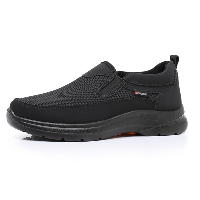 ⏰Clearance Sale - 60% OFF🛒 Men's Orthopedic Slip-On Sneakers – Lightweight Walking Shoes with Breathable Mesh, Arch Support & Cushioned Comfort for Travel & Daily Wear