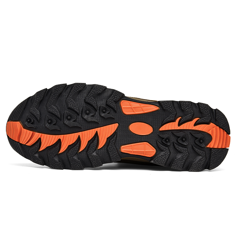 Men’s Non-Slip Hiking Work Shoes Wide Fit Arch Support Cushioned