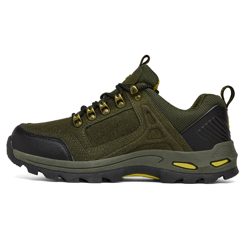 𝗙𝗿𝗲𝗲 𝘀𝗵𝗶𝗽𝗽𝗶𝗻𝗴 | Men’s Non-Slip Hiking Work Shoes – Wide Fit, Arch Support, Cushioned