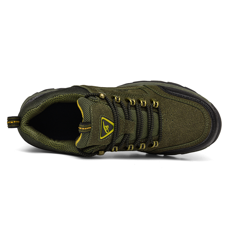 Men’s Non-Slip Hiking Work Shoes Wide Fit Arch Support Cushioned