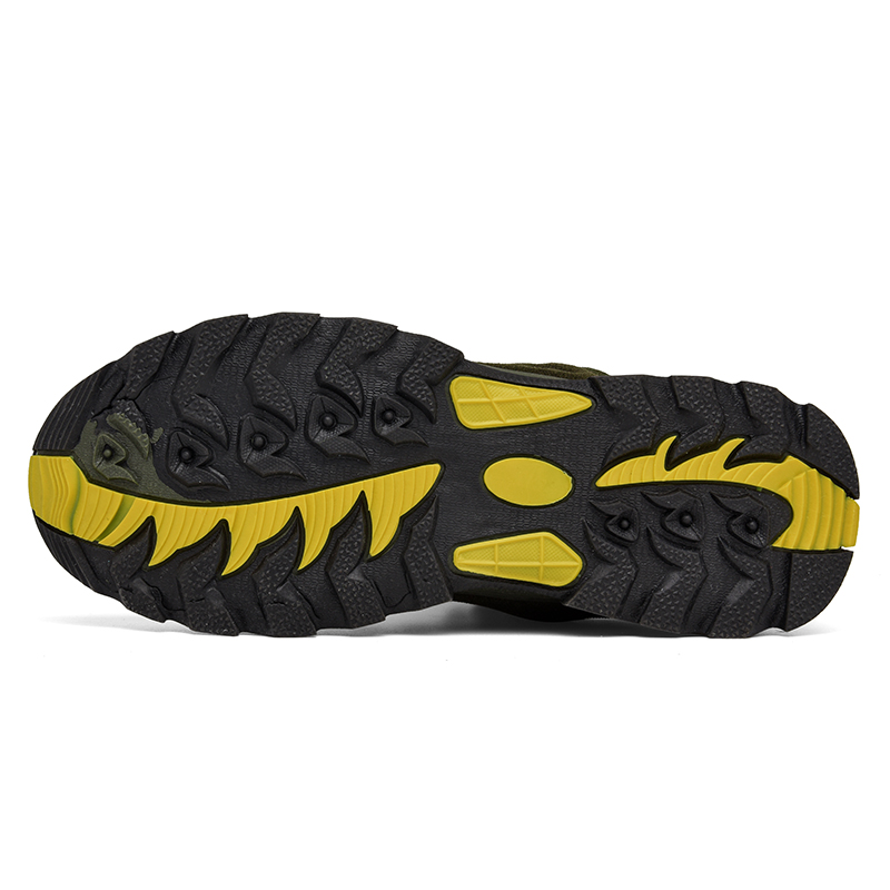 Men’s Non-Slip Hiking Work Shoes Wide Fit Arch Support Cushioned