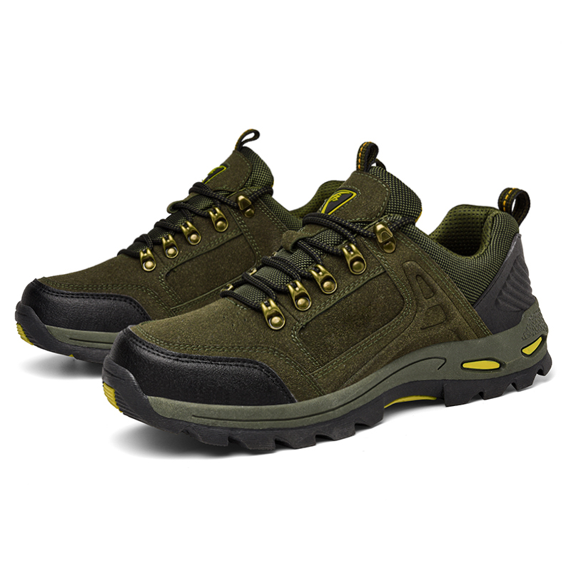 Men’s Non-Slip Hiking Work Shoes Wide Fit Arch Support Cushioned