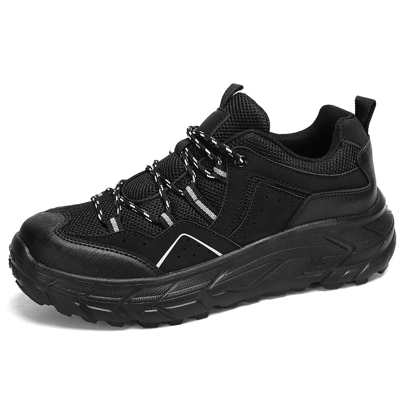 ⛰️LAST DAY 50% OFF🛒Men’s Waterproof Leather Hiking Boots – Arch Support, 2" Thick & Wide Sole for Extra Height and Stability, Protective Toe, Non-Slip Grip, Breathable Comfort for Outdoor Adventures