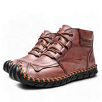 💥Last day deals 70% OFF💥Men's Comfortable Waterproof Durable Handmade Leather Shoes Wide Toe Shoes