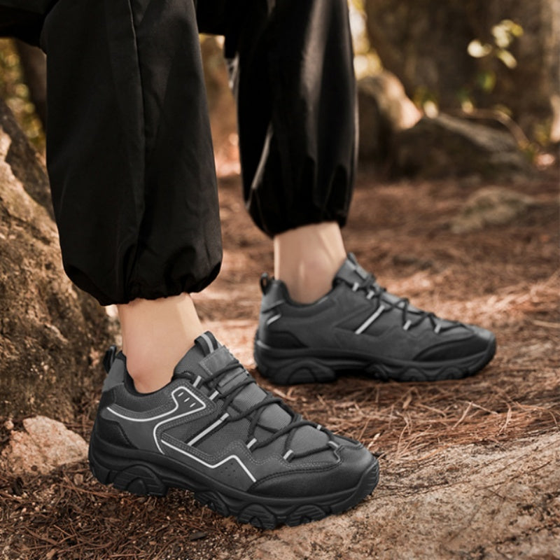 (⏰Clearance Sale-70%OFF🔥)Men's Outdoor Hiking Shoes - Orthopedic, Wide Toe, Arch Support, Waterproof, Anti-Slip, Anti-Puncture, Anti-Smash