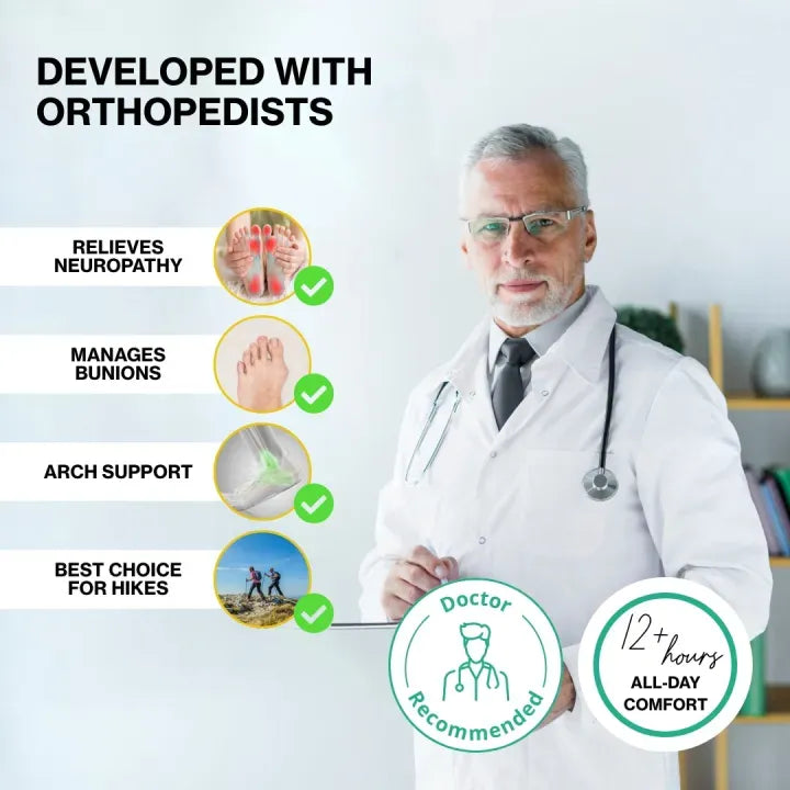 ⏰Flash Sale – 70% OFF🛒Men's Orthopedic Slip-On Walking Shoes – Arch Support, Wide Toe Box, Lightweight & Breathable Sneakers for Plantar Fasciitis, Foot Pain Relief, and All-Day Comfort