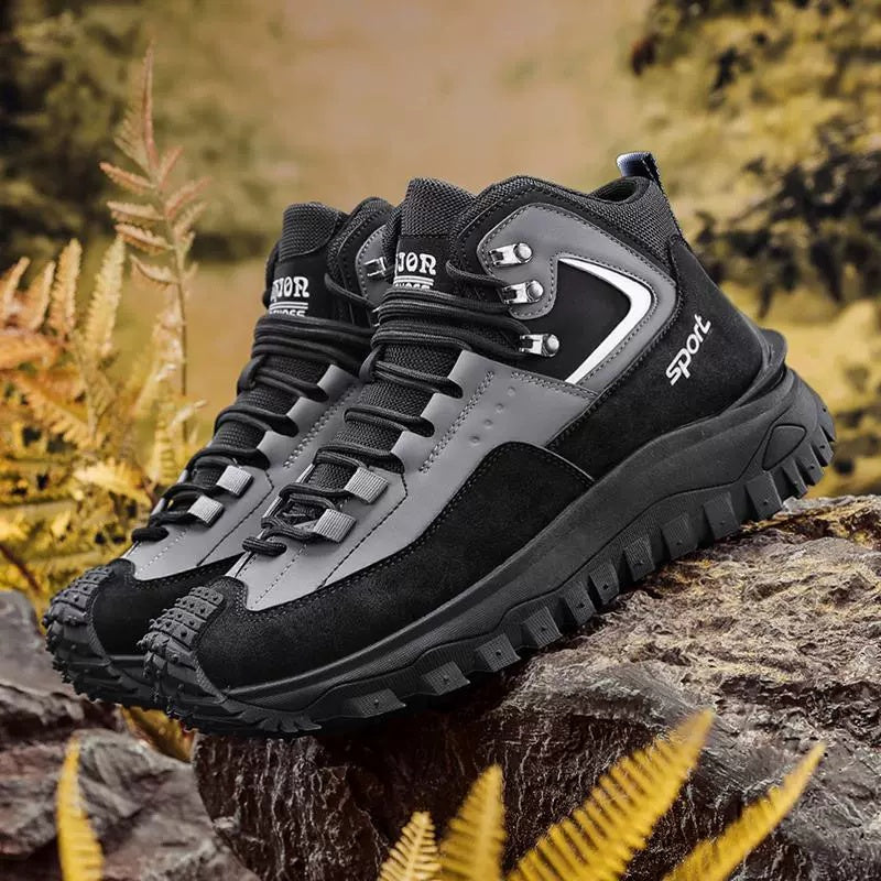 ⏰LAST DAY-70% OFF🛒Men's Outdoor Work & Hiking Boots – Waterproof, Non-Slip, Puncture & Smash-Proof, Arch Support, Wide Toe for All-Day Comfort