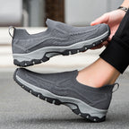 ⏰Flash Sale – 70% OFF🛒Men's Orthopedic Slip-On Walking Shoes – Arch Support, Wide Toe Box, Lightweight & Breathable Sneakers for Plantar Fasciitis, Foot Pain Relief, and All-Day Comfort