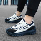 (⏰LAST DAY-70% OFF🛒)Men’s Work Hiking Shoes – Waterproof, Shock Absorbing Sole, Puncture & Smash Resistant, Wide Toe, Arch Support for Comfort and Durability