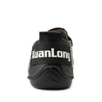 ⏰Last Day Deals 60% OFF🛒Men's Premium Leather Loafers – Arch Support Breathable Slip-On Shoes, Foot Pain Relief, Soft Anti-Puncture Sole, Durable Perforated Walking Dress Shoes