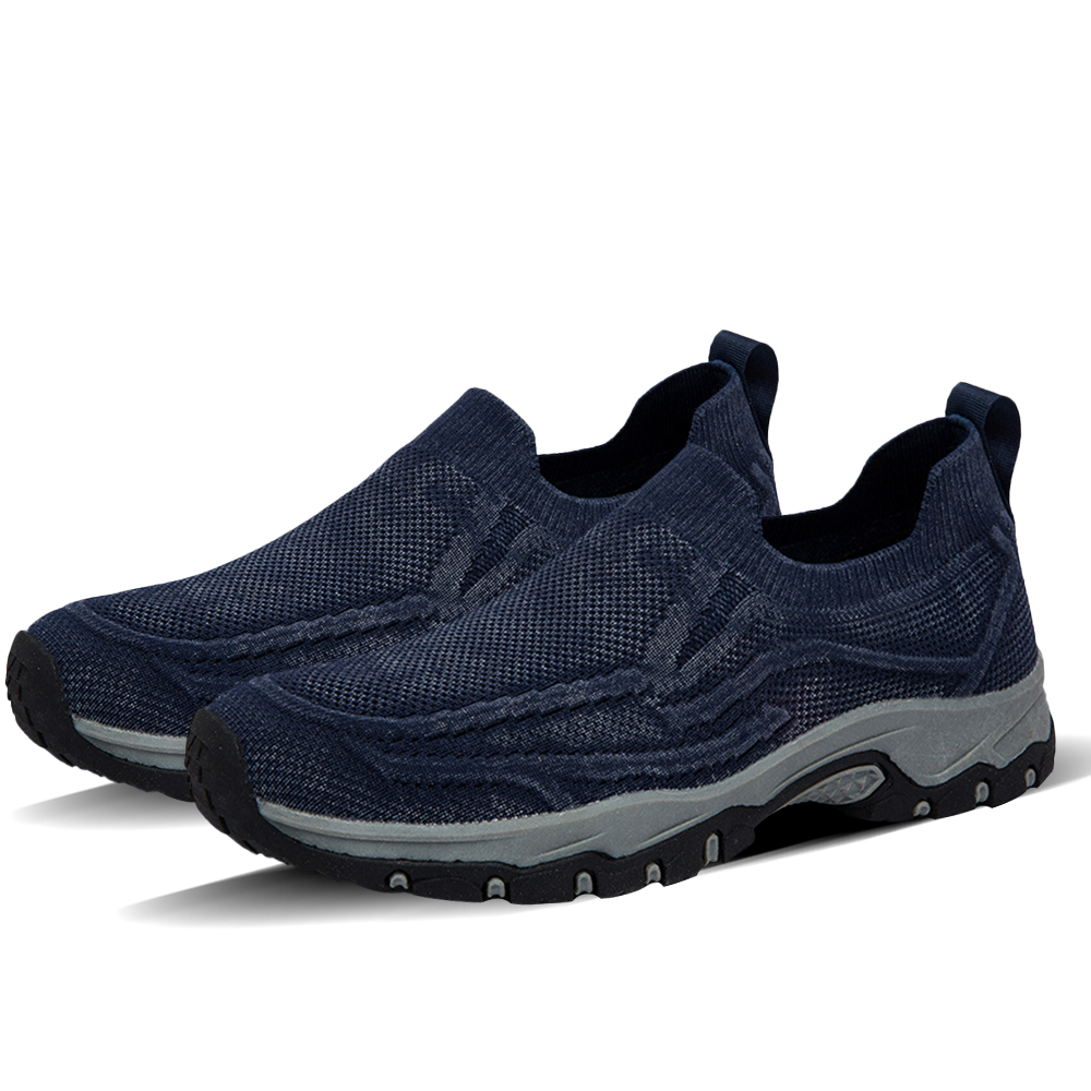 ⏰Flash Sale – 70% OFF🛒Men's Orthopedic Slip-On Walking Shoes – Arch Support, Wide Toe Box, Lightweight & Breathable Sneakers for Plantar Fasciitis, Foot Pain Relief, and All-Day Comfort