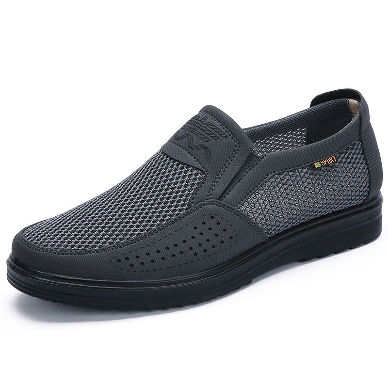 ⏰Last Day Deals 60% OFF🛒Men’s Comfortable Walking Shoes – Honeycomb Mesh, Soft Ergonomic Lining, Shock-Absorbing Sole, Non-Slip Rubber Outsole, Ideal for Bunion, Plantar Fasciitis & Diabetic Feet