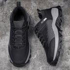 (⏰Limited Time Sale 70% OFF) Men's Wear Resistant Waterproof Non-slip Anti-skid Anti-puncture Hiking Shoes Orthopedic Wide Toe Arch Support Walking Shoes