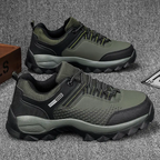 (⏰Limited Time Sale 70% OFF) Men's Wear Resistant Waterproof Non-slip Anti-skid Anti-puncture Hiking Shoes Orthopedic Wide Toe Arch Support Walking Shoes