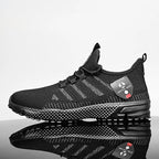 🔥HOT SALE 50% OFF🛒- Men's Lightweight Orthopedic Flyknit Sneakers – Breathable Walking, Running & Outdoor Fitness Shoes