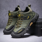 (⏰LAST DAY-70% OFF🛒)Men's Outdoor Hiking Shoes – Waterproof, Non-Slip, Puncture-Proof & Smash-Proof with Arch Support & Wide Toe – Perfect for Daily Wear & Outdoor Adventures