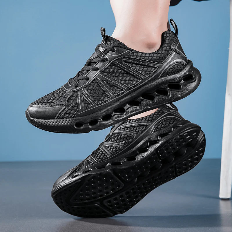 ⏰LAST DAY 60% OFF🛒 Men's Ultra-Light Orthopedic Mesh Sneakers – Breathable, Soft, Wide Fit with Arch Support & Cushioned Comfort