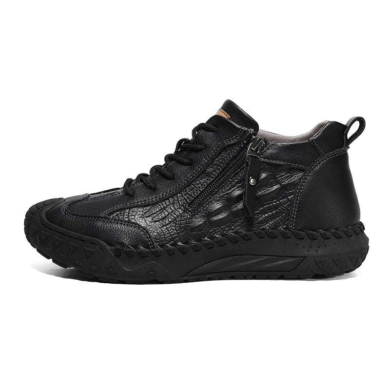 ⏰ Clearance Sale – 70% OFF 🔥 Men's Vintage Outdoor Work Boots – Handcrafted, Waterproof & Slip-Resistant