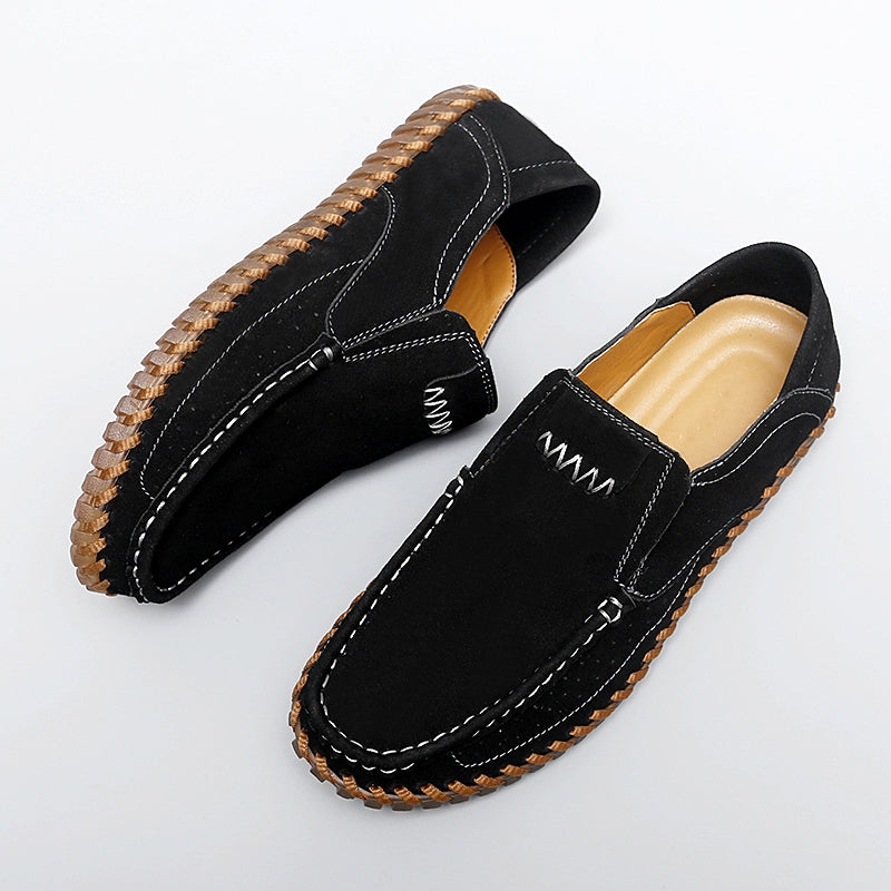 ⏰LIMITED TIME – 65% OFF🛒 Men's Premium Hand-Sewn Leather Loafers – Soft, Orthopedic Support, Lightweight, Built for All-Day Comfort