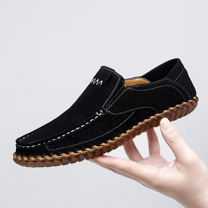 ⏰LIMITED TIME – 65% OFF🛒 Men's Premium Hand-Sewn Leather Loafers – Soft, Orthopedic Support, Lightweight, Built for All-Day Comfort