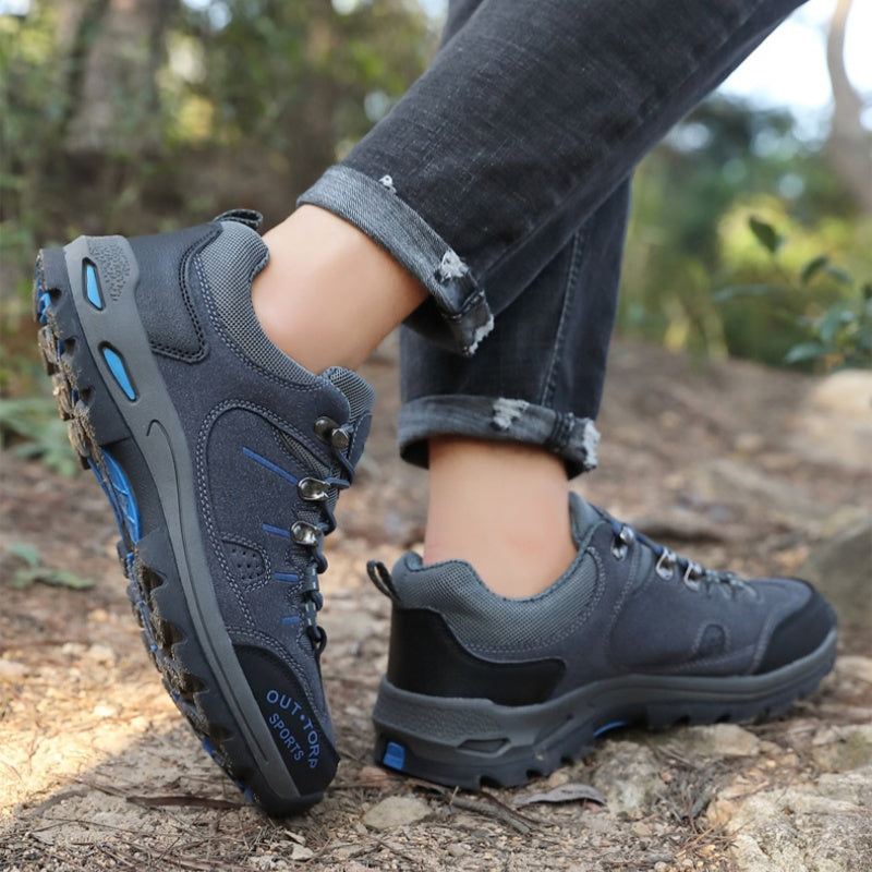 Men's Outdoor Comfort Orthopedic Hiking Shoes Wide Toe Waterproof Non-slip Running Shoes