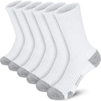 Breathable Sports Socks 3 Pairs Pack Moisture Wicking Long Athletic Socks for Workout