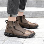 (⏰Clearance Sale-70%OFF🔥)Men's Waterproof Mountaineering & Work Boots – Anti-Collision Toe, Shock-Absorbing, Wear-Resistant Sole, Breathable & Supportive Hiking Shoes for Rugged Trails, Outdoor Adventures & Heavy-Duty Work