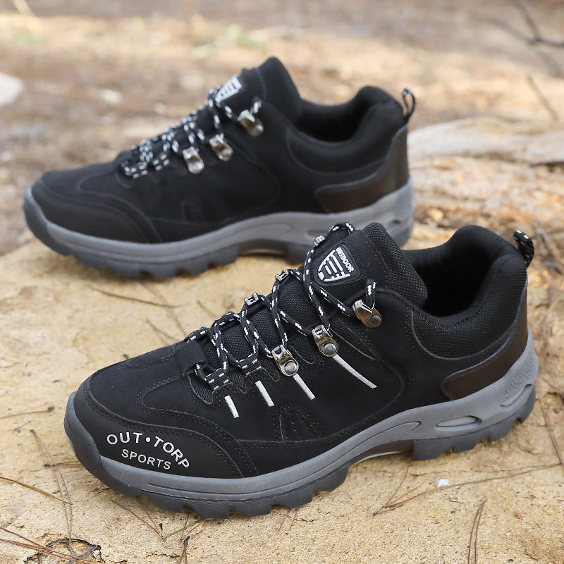Men's Outdoor Comfort Orthopedic Hiking Shoes Wide Toe Waterproof Non-slip Running Shoes