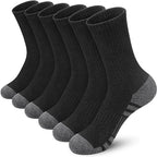 Breathable Sports Socks 3 Pairs Pack Moisture Wicking Long Athletic Socks for Workout