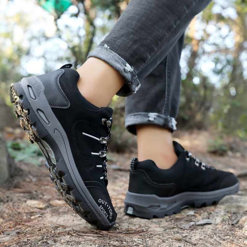 Men's Outdoor Comfort Orthopedic Hiking Shoes Wide Toe Waterproof Non-slip Running Shoes