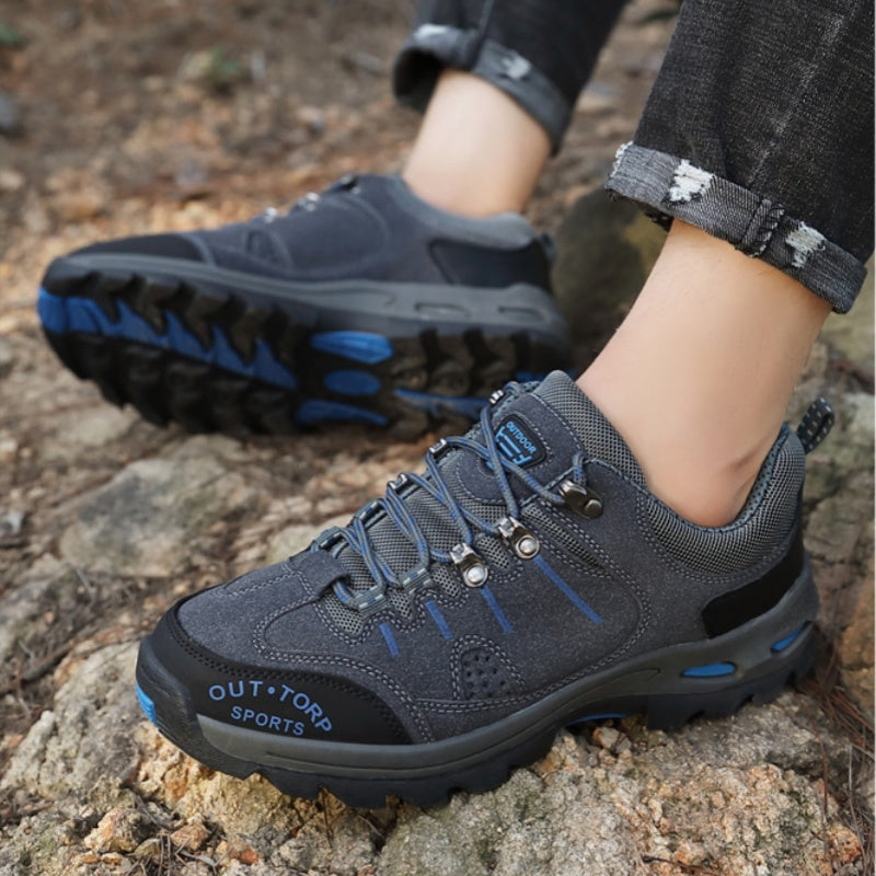 Men's Outdoor Comfort Orthopedic Hiking Shoes Wide Toe Waterproof Non-slip Running Shoes