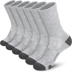 Breathable Sports Socks 3 Pairs Pack Moisture Wicking Long Athletic Socks for Workout