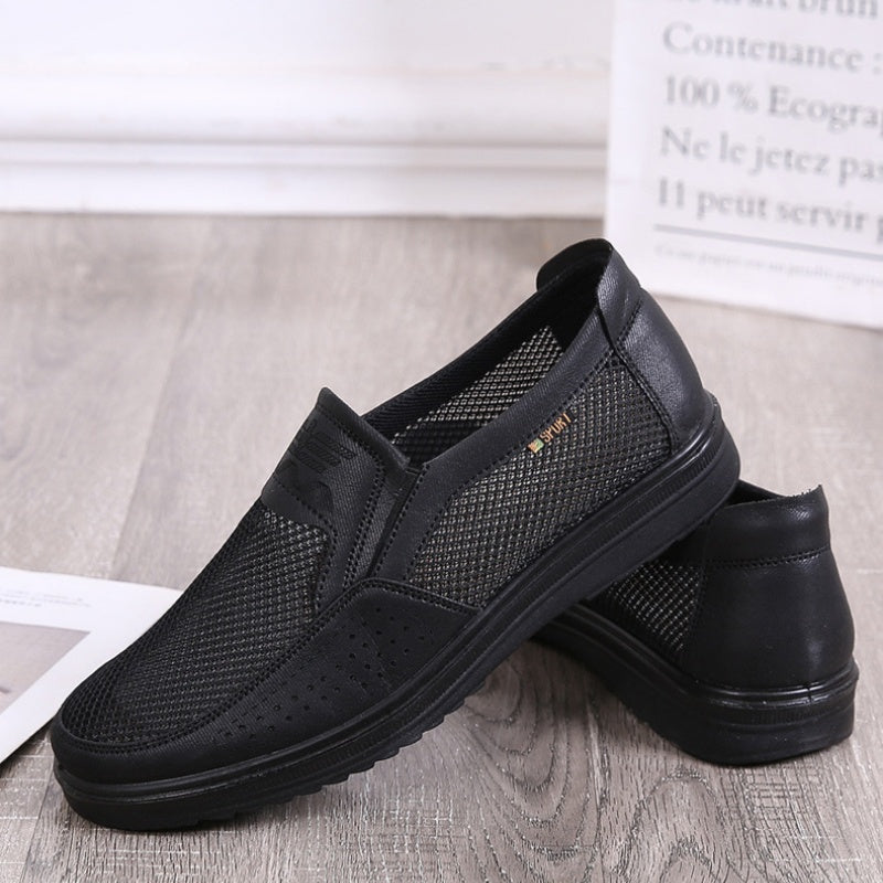 ⏰Last Day Deals 60% OFF🛒Men’s Comfortable Walking Shoes – Honeycomb Mesh, Soft Ergonomic Lining, Shock-Absorbing Sole, Non-Slip Rubber Outsole, Ideal for Bunion, Plantar Fasciitis & Diabetic Feet