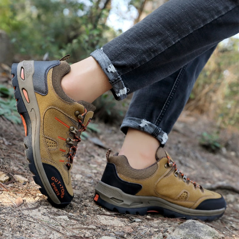Men's Outdoor Comfort Orthopedic Hiking Shoes Wide Toe Waterproof Non-slip Running Shoes