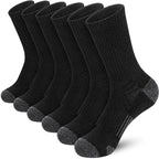 Breathable Sports Socks 3 Pairs Pack Moisture Wicking Long Athletic Socks for Workout