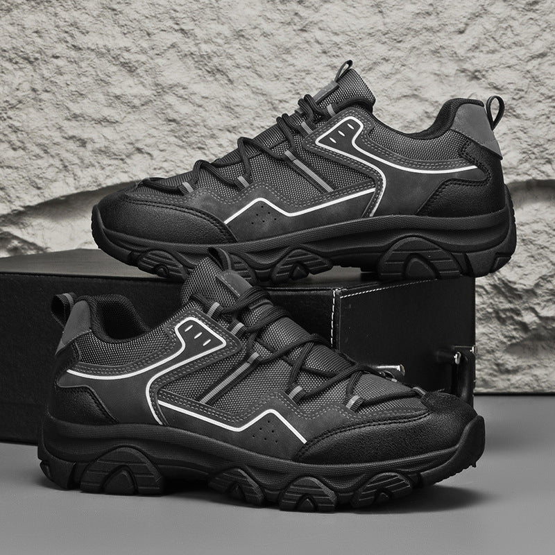 (⏰Clearance Sale-70%OFF🔥)Men's Outdoor Hiking Shoes - Orthopedic, Wide Toe, Arch Support, Waterproof, Anti-Slip, Anti-Puncture, Anti-Smash