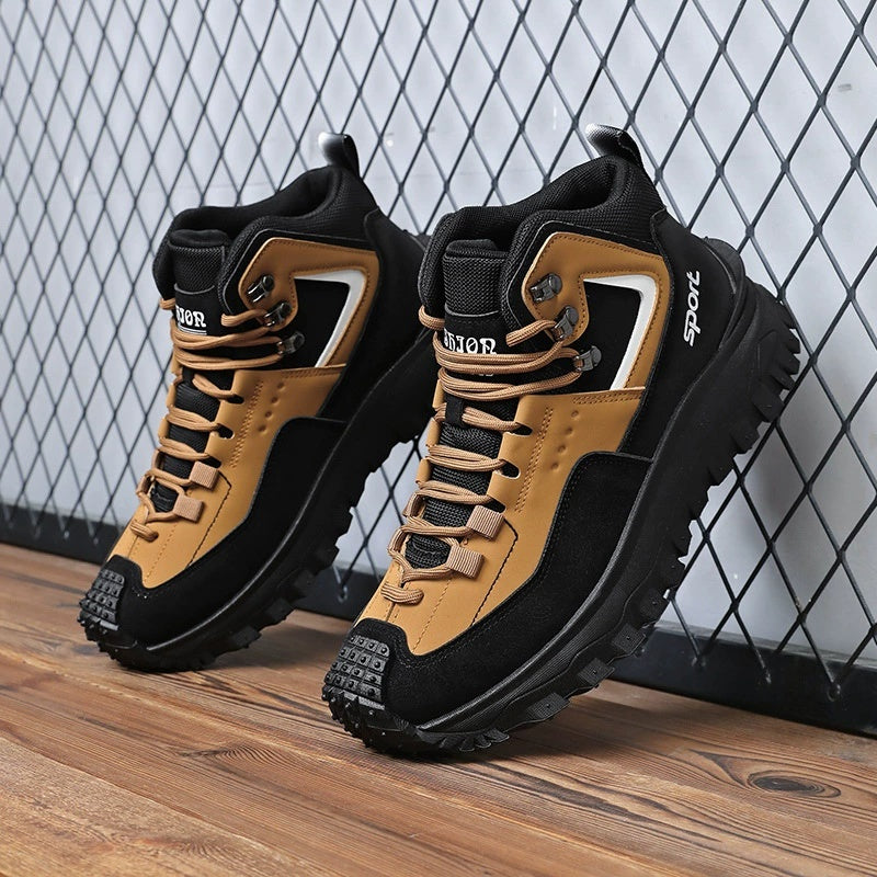 ⏰LAST DAY-70% OFF🛒Men's Outdoor Work & Hiking Boots – Waterproof, Non-Slip, Puncture & Smash-Proof, Arch Support, Wide Toe for All-Day Comfort