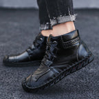 💥Last day deals 70% OFF💥Men's Comfortable Waterproof Durable Handmade Leather Shoes Wide Toe Shoes